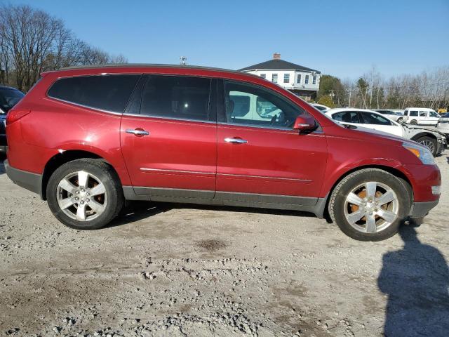 1GNKVLED0CJ352976 - 2012 CHEVROLET TRAVERSE LTZ BURGUNDY photo 4