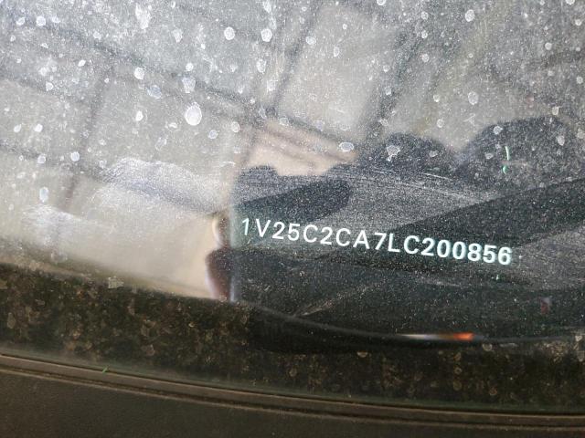 1V25C2CA7LC200856 - 2020 VOLKSWAGEN ATLAS CROS SE WHITE photo 13