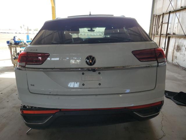 1V25C2CA7LC200856 - 2020 VOLKSWAGEN ATLAS CROS SE WHITE photo 6