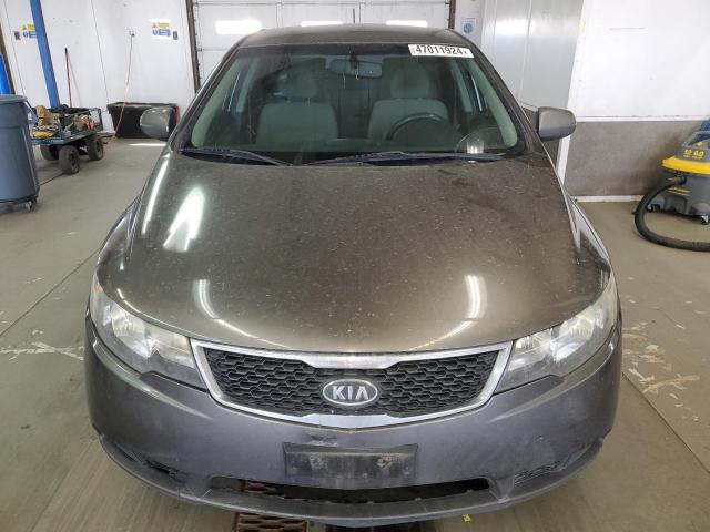 KNAFU4A24C5513469 - 2012 KIA FORTE EX GRAY photo 5