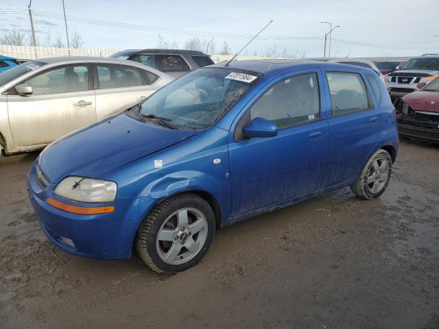 KL1TG656X8B244366 - 2008 CHEVROLET AVEO LT BLUE photo 1