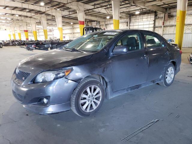 2T1BU4EE9AC496593 - 2010 TOYOTA COROLLA BASE GRAY photo 1