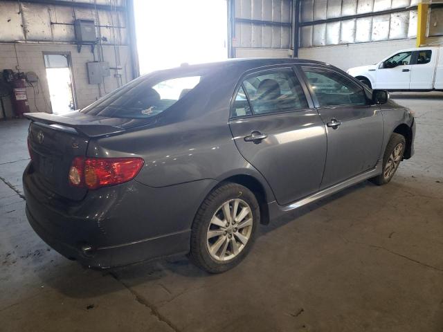 2T1BU4EE9AC496593 - 2010 TOYOTA COROLLA BASE GRAY photo 3