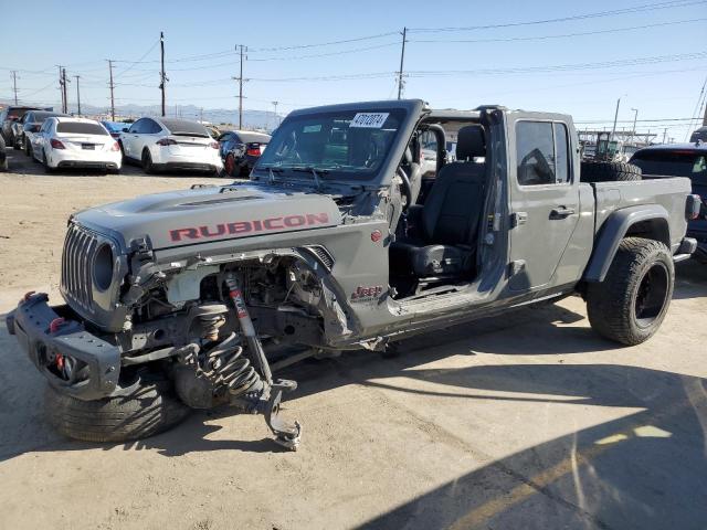 1C6JJTBG5ML514001 - 2021 JEEP GLADIATOR RUBICON GRAY photo 1