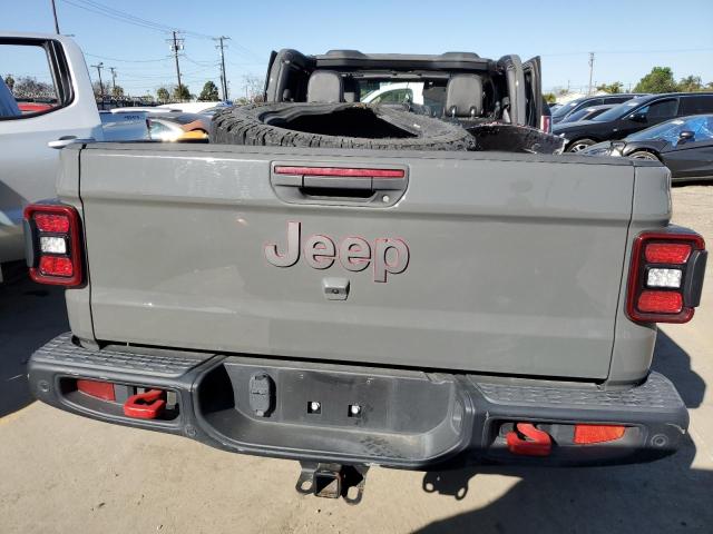 1C6JJTBG5ML514001 - 2021 JEEP GLADIATOR RUBICON GRAY photo 6