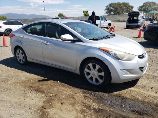 KMHDH4AE4CU418565 - 2012 HYUNDAI ELANTRA GLS SILVER photo 4