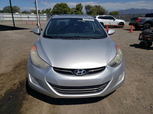 KMHDH4AE4CU418565 - 2012 HYUNDAI ELANTRA GLS SILVER photo 5