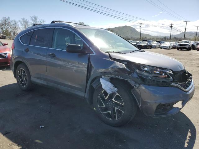 2HKRM3H49GH563789 - 2016 HONDA CR-V SE GRAY photo 4