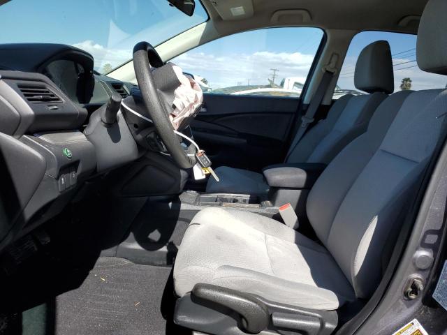 2HKRM3H49GH563789 - 2016 HONDA CR-V SE GRAY photo 7