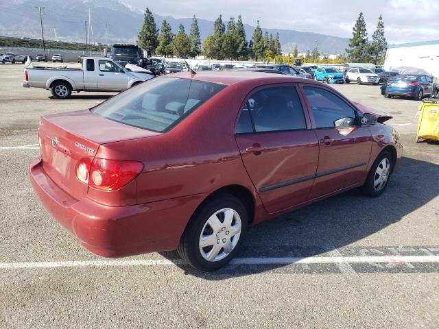 JTDBR32E370110396 - 2007 TOYOTA COROLLA CE RED photo 3