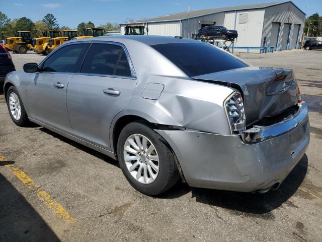 2C3CCAAG7EH103610 - 2014 CHRYSLER 300 SILVER photo 2