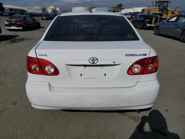 1NXBR32E37Z809435 - 2007 TOYOTA COROLLA CE WHITE photo 6