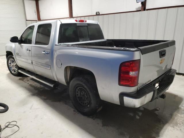 3GCPCSE08DG141474 - 2013 CHEVROLET SILVERADO C1500 LT SILVER photo 2