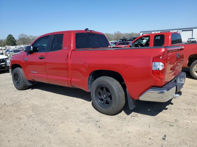 5TFRY5F17MX274905 - 2021 TOYOTA TUNDRA DOUBLE CAB SR/SR5 RED photo 2