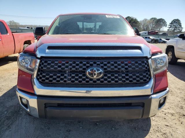 5TFRY5F17MX274905 - 2021 TOYOTA TUNDRA DOUBLE CAB SR/SR5 RED photo 5