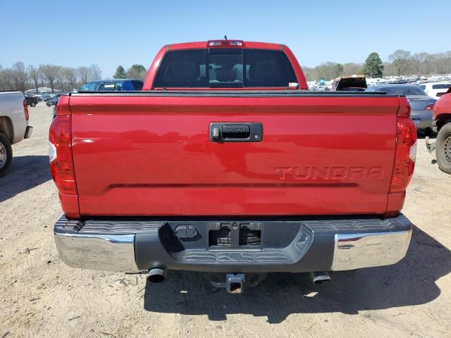 5TFRY5F17MX274905 - 2021 TOYOTA TUNDRA DOUBLE CAB SR/SR5 RED photo 6