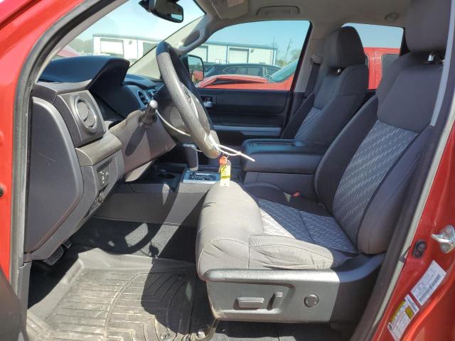 5TFRY5F17MX274905 - 2021 TOYOTA TUNDRA DOUBLE CAB SR/SR5 RED photo 7