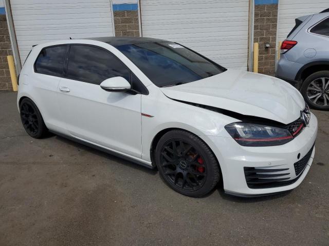 3VWYT7AU1FM078603 - 2015 VOLKSWAGEN GTI WHITE photo 4