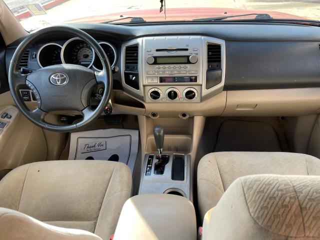 3TMJU62N27M033562 - 2007 TOYOTA TACOMA DOUBLE CAB PRERUNNER RED photo 9