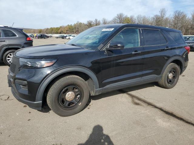 1FM5K8ABXMGA33790 - 2021 FORD EXPLORER POLICE INTERCEPTOR BLACK photo 1