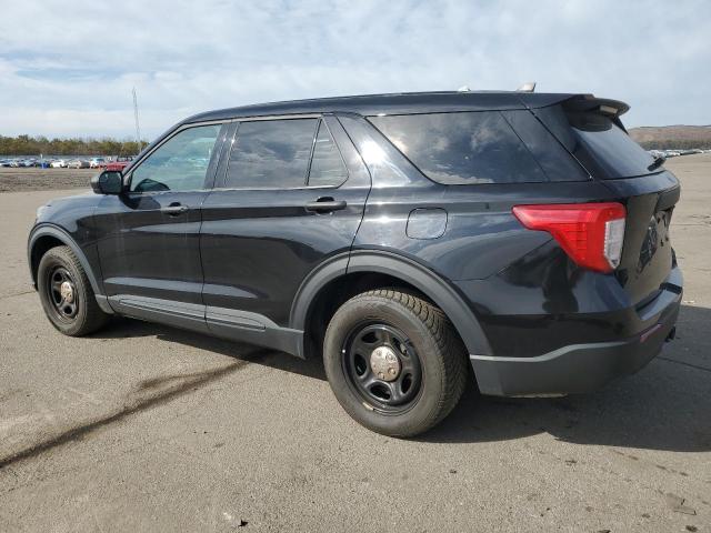 1FM5K8ABXMGA33790 - 2021 FORD EXPLORER POLICE INTERCEPTOR BLACK photo 2