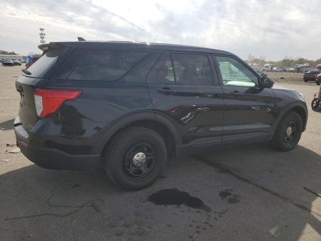 1FM5K8ABXMGA33790 - 2021 FORD EXPLORER POLICE INTERCEPTOR BLACK photo 3