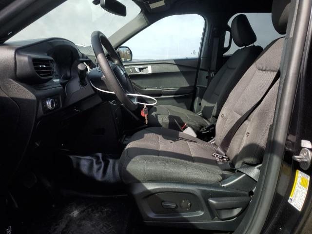 1FM5K8ABXMGA33790 - 2021 FORD EXPLORER POLICE INTERCEPTOR BLACK photo 7