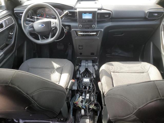 1FM5K8ABXMGA33790 - 2021 FORD EXPLORER POLICE INTERCEPTOR BLACK photo 8