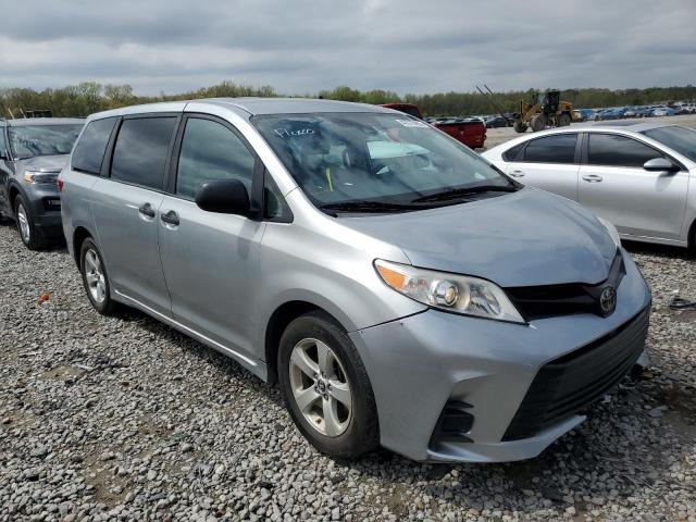 5TDZZ3DC9LS031509 - 2020 TOYOTA SIENNA L SILVER photo 4