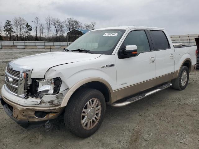1FTFW1CT0BFD20181 - 2011 FORD F150 SUPERCREW WHITE photo 1