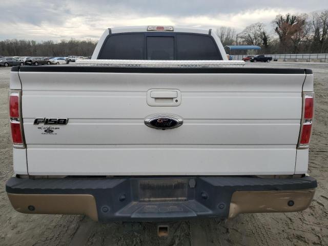 1FTFW1CT0BFD20181 - 2011 FORD F150 SUPERCREW WHITE photo 6