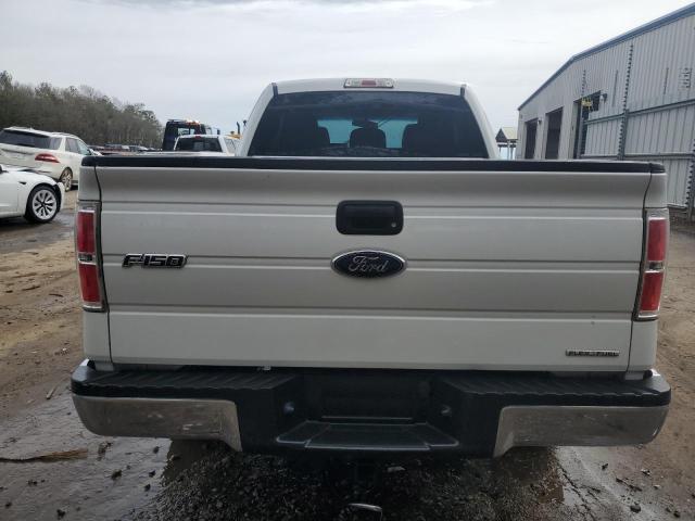 1FTFX1CF0CFC61870 - 2012 FORD F150 SUPER CAB WHITE photo 6