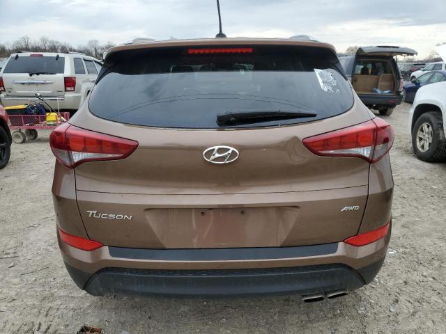 KM8J3CA49HU314986 - 2017 HYUNDAI TUCSON LIMITED TAN photo 6