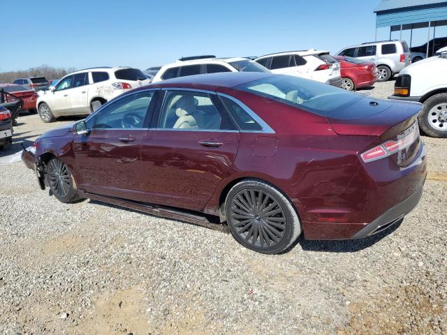 3LN6L5E90HR645289 - 2017 LINCOLN MKZ RESERVE 栗色 照片 2