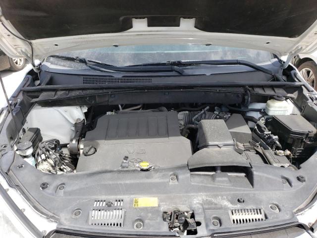 5TDKKRFHXFS103498 - 2015 TOYOTA HIGHLANDER XLE WHITE photo 12