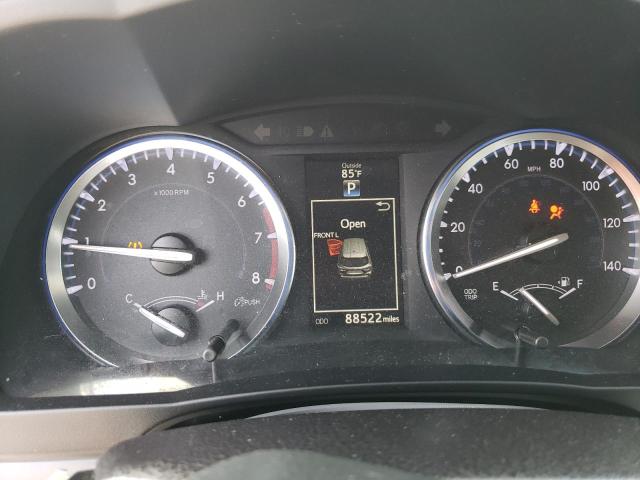 5TDKKRFHXFS103498 - 2015 TOYOTA HIGHLANDER XLE WHITE photo 9