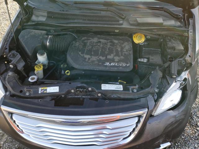 2C4RC1CG4FR755289 - 2015 CHRYSLER TOWN & COU TOURING L CHARCOAL photo 12