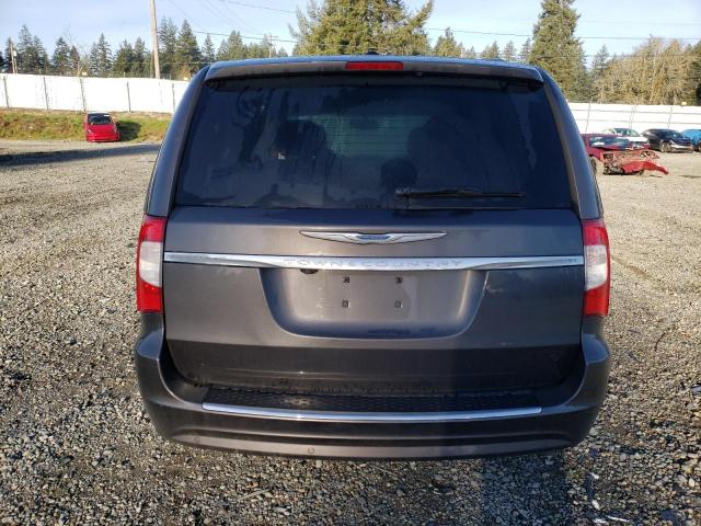 2C4RC1CG4FR755289 - 2015 CHRYSLER TOWN & COU TOURING L CHARCOAL photo 6