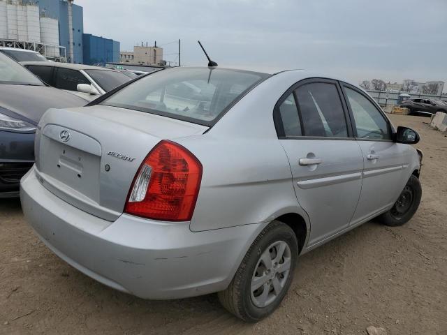 KMHCN46C09U374021 - 2009 HYUNDAI ACCENT GLS SILVER photo 3