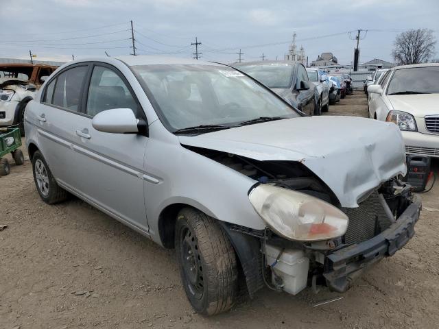 KMHCN46C09U374021 - 2009 HYUNDAI ACCENT GLS SILVER photo 4