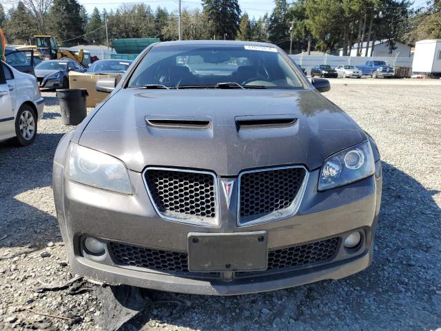 6G2ER57798L988697 - 2008 PONTIAC G8 CHARCOAL photo 5