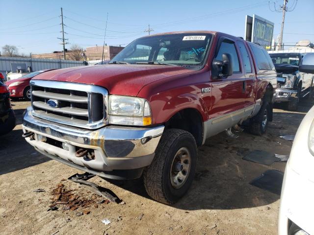 1FTNX21L63ED70138 - 2003 FORD F250 SUPER DUTY RED photo 1