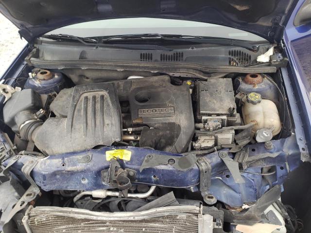 1G1AK15F977222855 - 2007 CHEVROLET COBALT LS BLUE photo 11