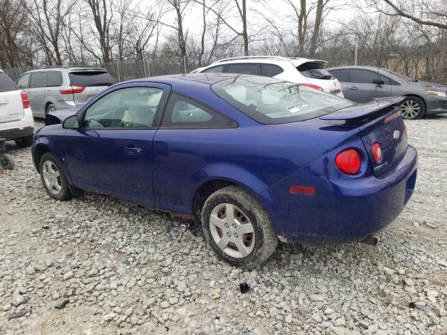 1G1AK15F977222855 - 2007 CHEVROLET COBALT LS BLUE photo 2