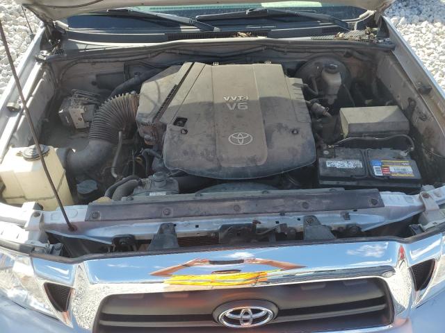 5TEJU62N77Z328157 - 2007 TOYOTA TACOMA DOUBLE CAB PRERUNNER SILVER photo 11