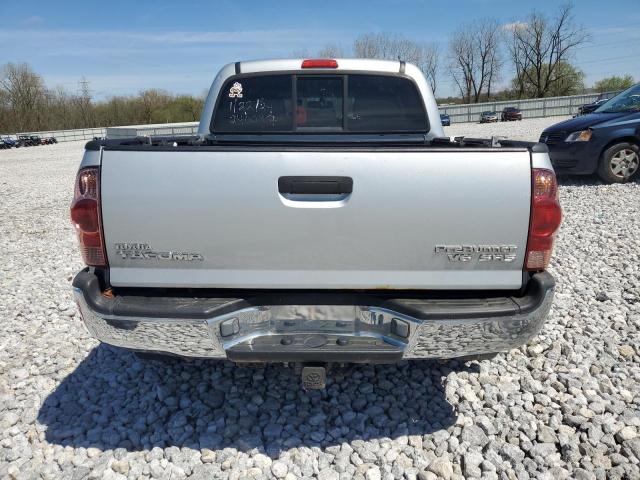 5TEJU62N77Z328157 - 2007 TOYOTA TACOMA DOUBLE CAB PRERUNNER SILVER photo 6