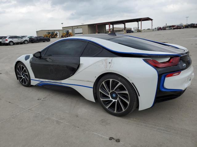 WBY2Z2C50FV674354 - 2015 BMW I8 WHITE photo 2