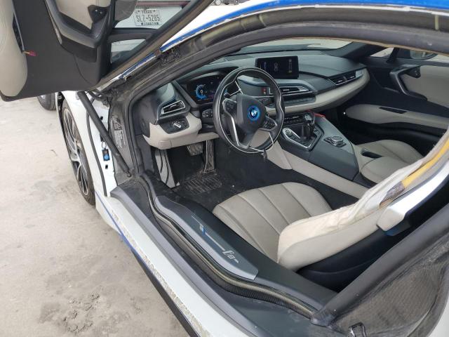 WBY2Z2C50FV674354 - 2015 BMW I8 WHITE photo 8