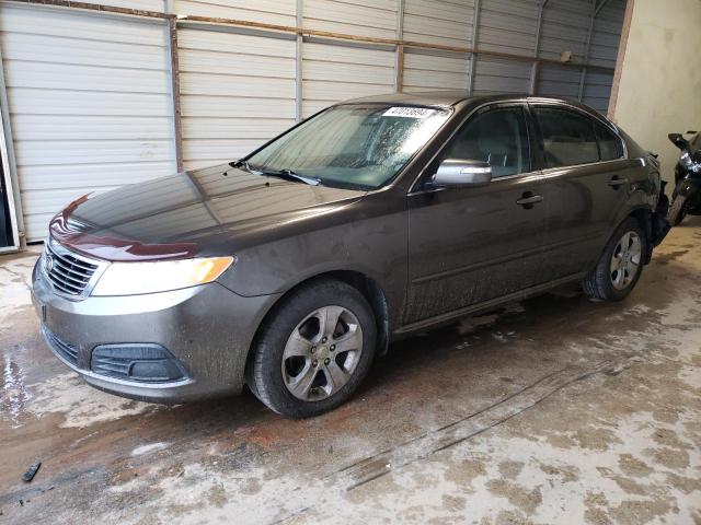 KNAGE228195349602 - 2009 KIA OPTIMA LX BROWN photo 1