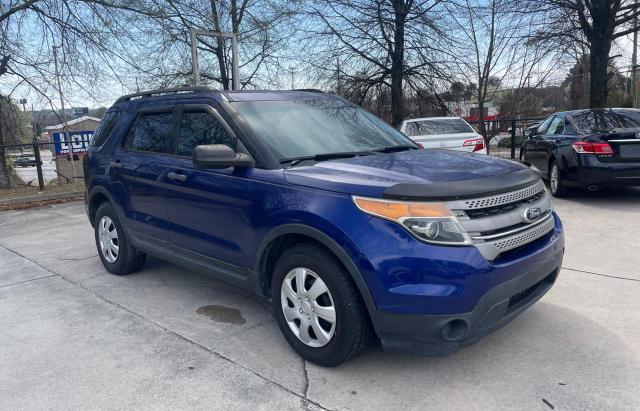 1FM5K7B82DGB42208 - 2013 FORD EXPLORER BLUE photo 1